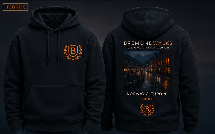 BremondWalks hoodie-konsept